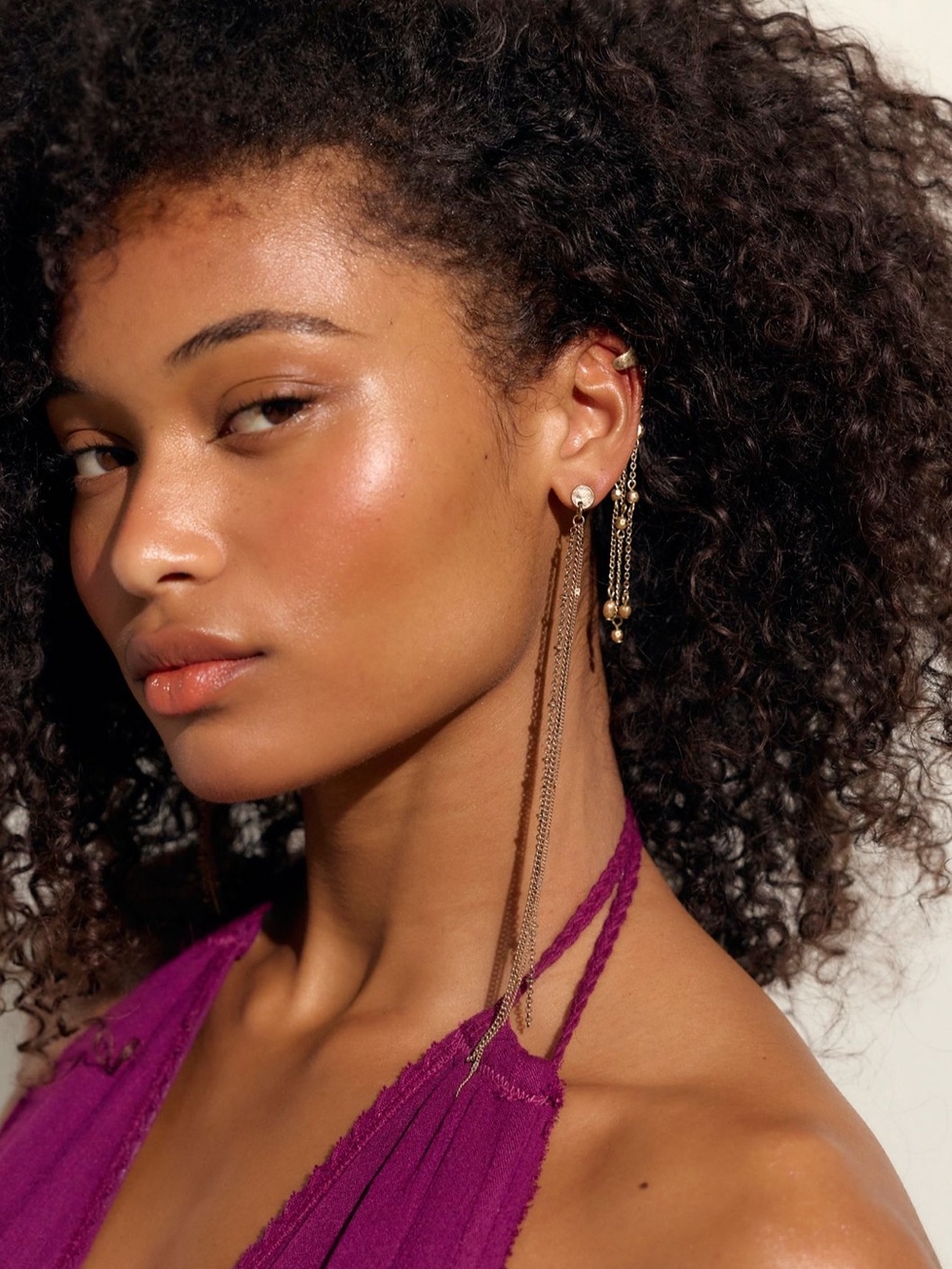 NWT Free People Bells and Whistles Ear Cuff in Gold